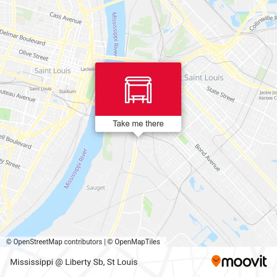 Mapa de Mississippi @ Liberty Sb