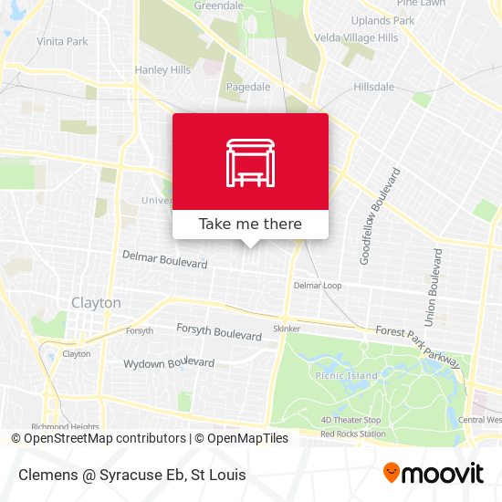 Mapa de Clemens @ Syracuse Eb
