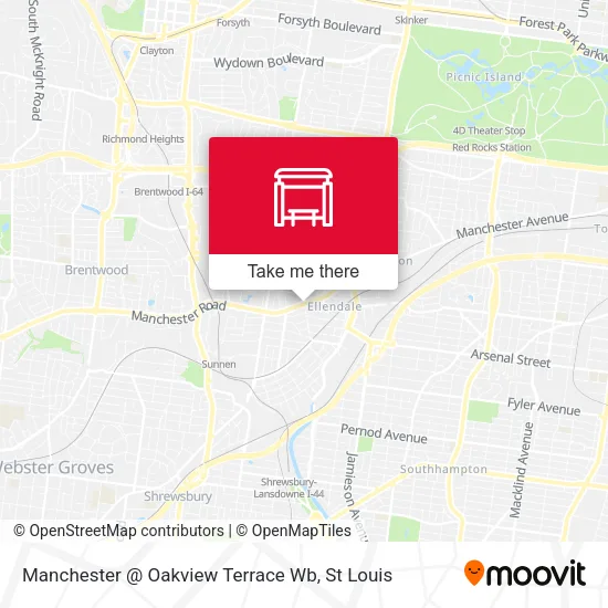 Mapa de Manchester @ Oakview Terrace Wb