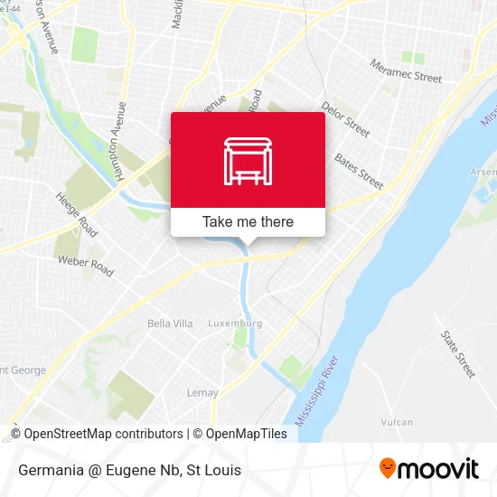 Germania @ Eugene Nb map
