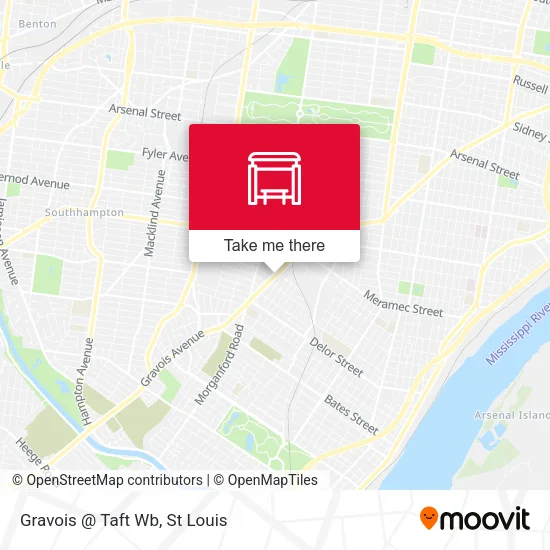 Mapa de Gravois @ Taft Wb