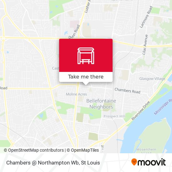 Chambers @ Northampton Wb map