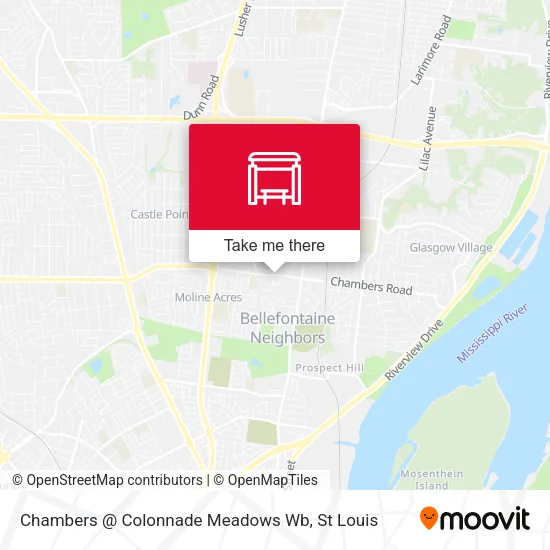 Chambers @ Colonnade Meadows Wb map