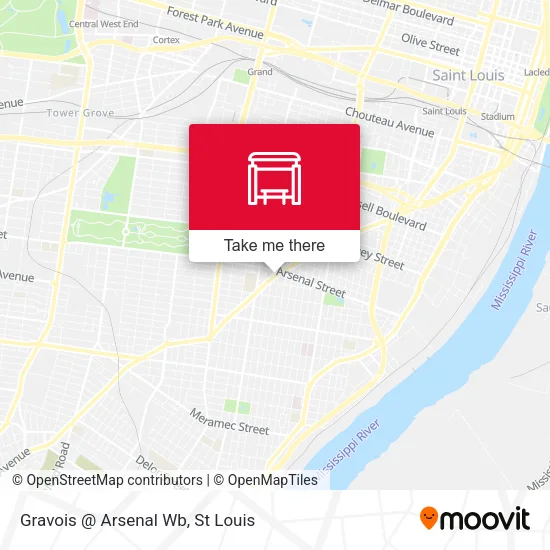 Mapa de Gravois @ Arsenal Wb