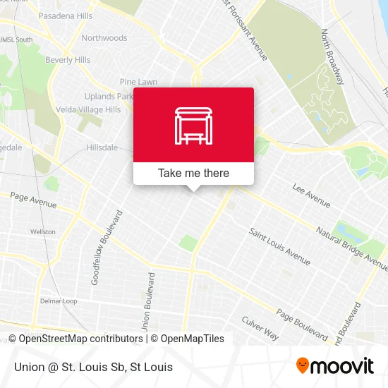 Mapa de Union @ St. Louis Sb
