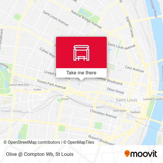 Mapa de Olive @ Compton Wb
