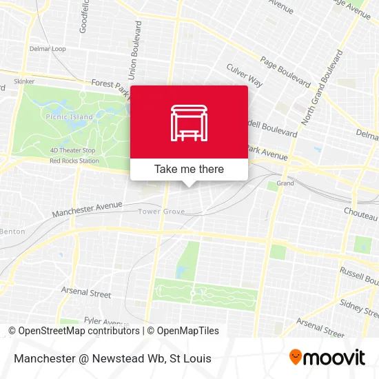 Mapa de Manchester @ Newstead Wb