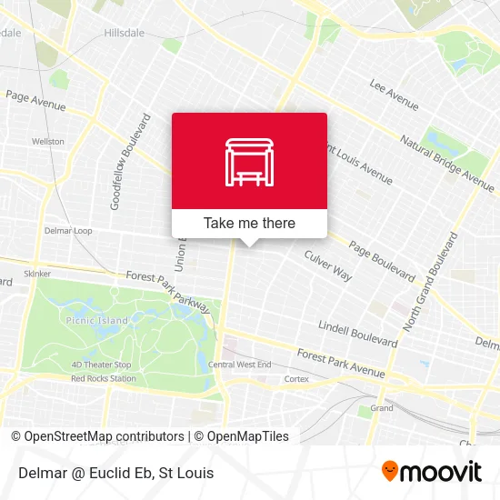 Mapa de Delmar @ Euclid Eb