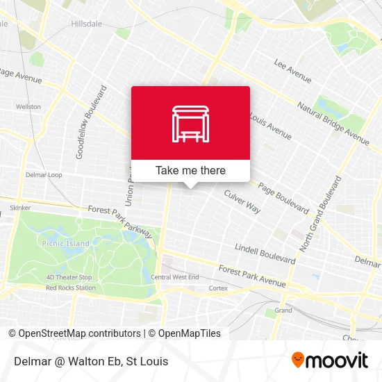 Mapa de Delmar @ Walton Eb
