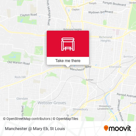 Mapa de Manchester @ Mary Eb