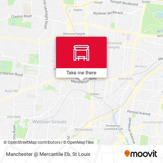 Manchester @ Mercantile Eb map