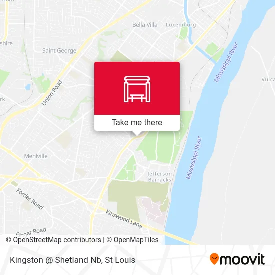 Kingston @ Shetland Nb map