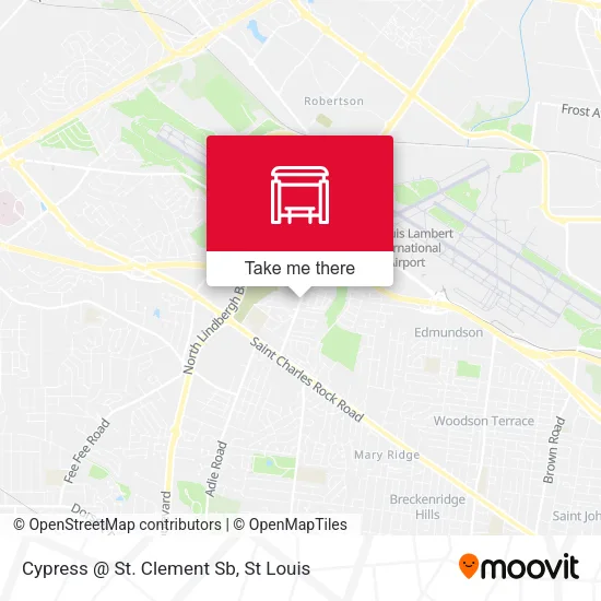 Cypress @ St. Clement Sb map