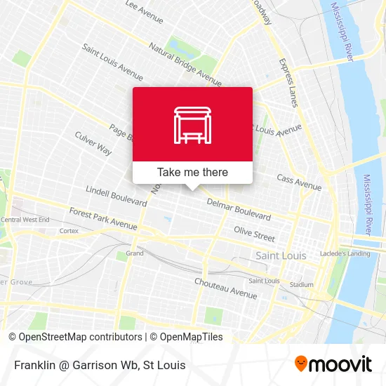 Franklin @ Garrison Wb map