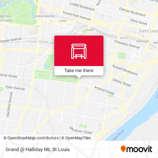 Mapa de Grand @ Halliday Nb