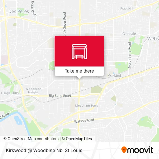 Mapa de Kirkwood @ Woodbine Nb