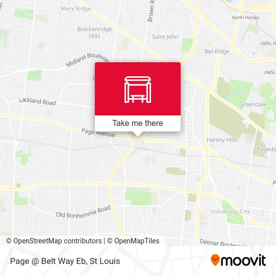 Page @ Belt Way Eb map