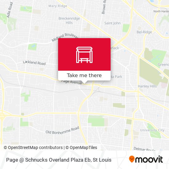 Mapa de Page @ Schnucks Overland Plaza Eb