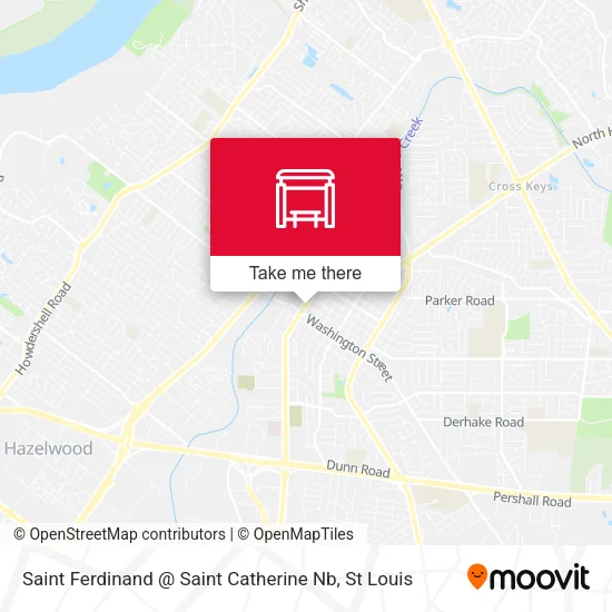 Mapa de Saint Ferdinand @ Saint Catherine Nb