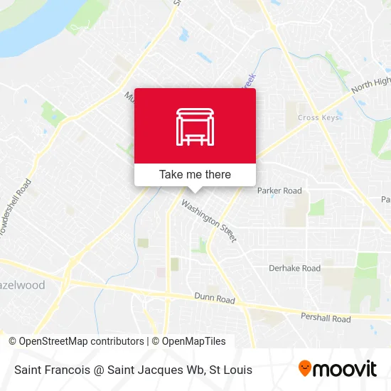 Saint Francois @ Saint Jacques Wb map