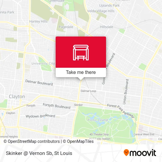 Mapa de Skinker @ Vernon Sb