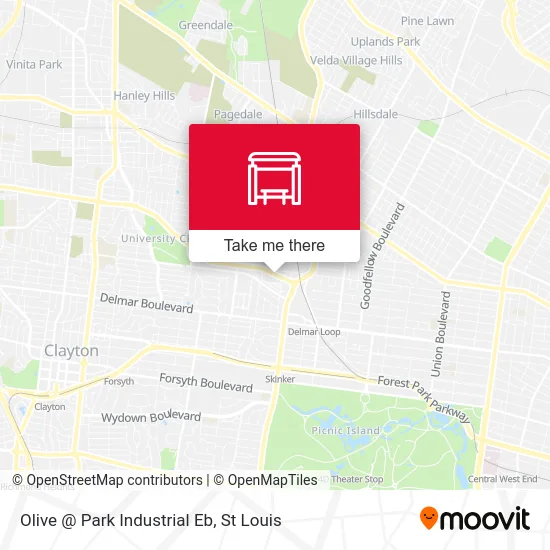 Olive @ Park Industrial Eb map