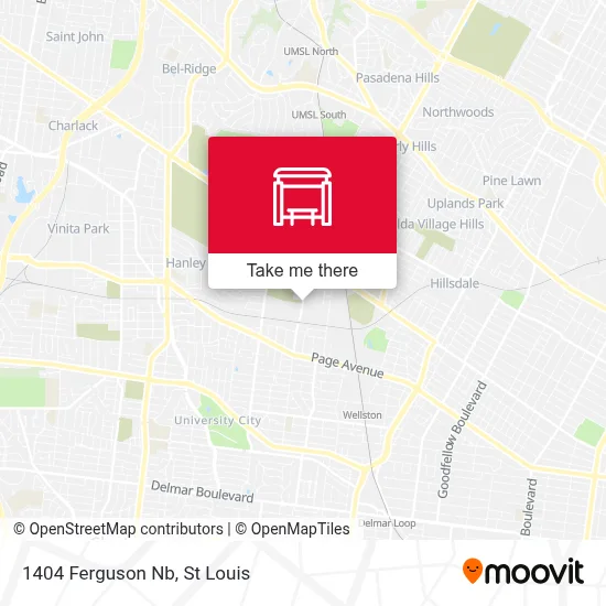 1404 Ferguson Nb map