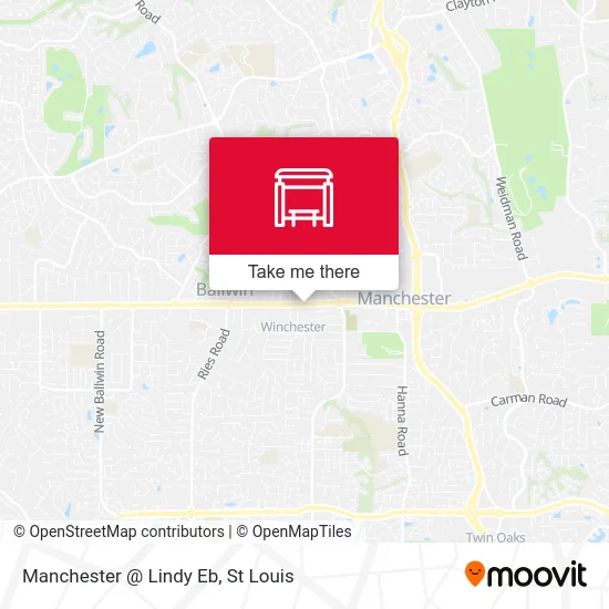 Manchester @ Lindy Eb map