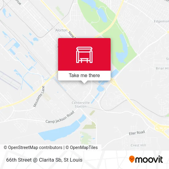 Mapa de 66th Street @ Clarita Sb