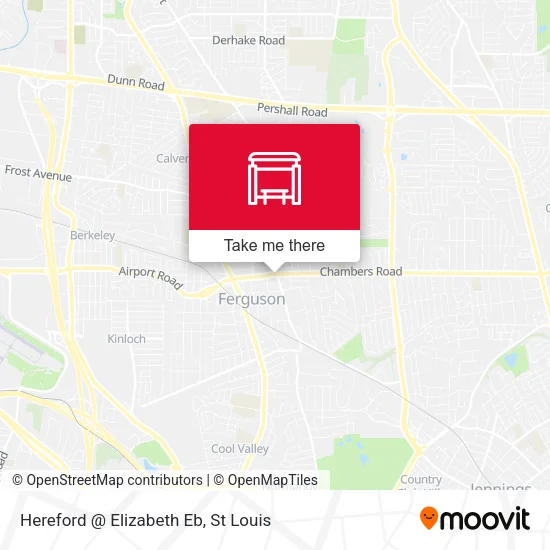Mapa de Hereford @ Elizabeth Eb