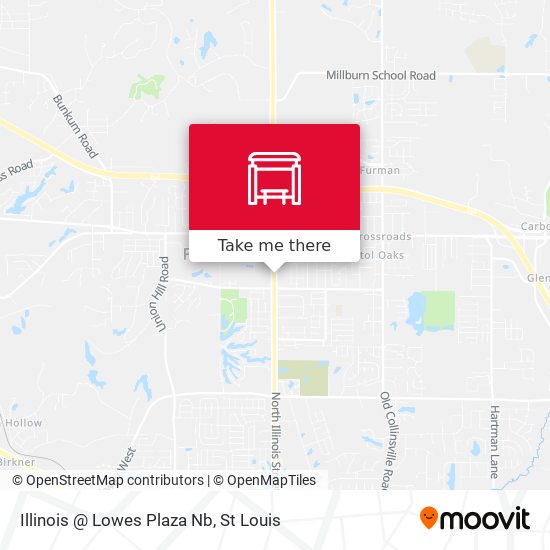 Illinois @ Lowes Plaza Nb map