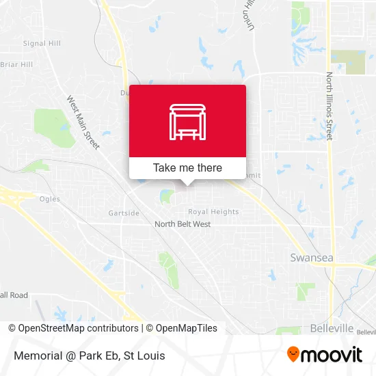Memorial @ Park Eb map