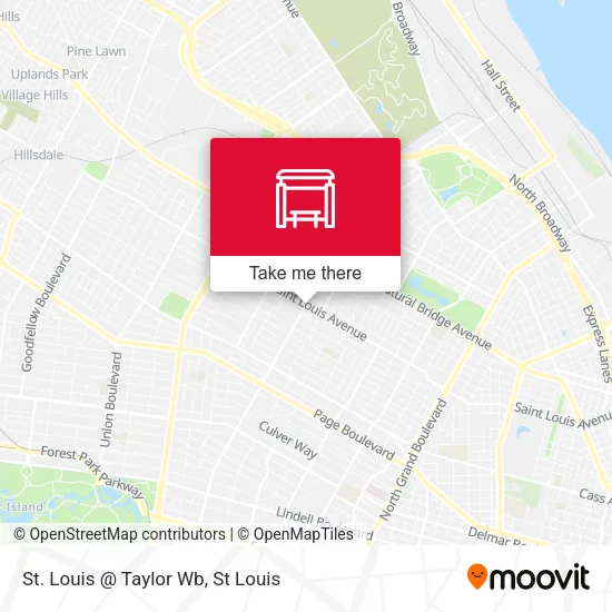 Mapa de St. Louis @ Taylor Wb