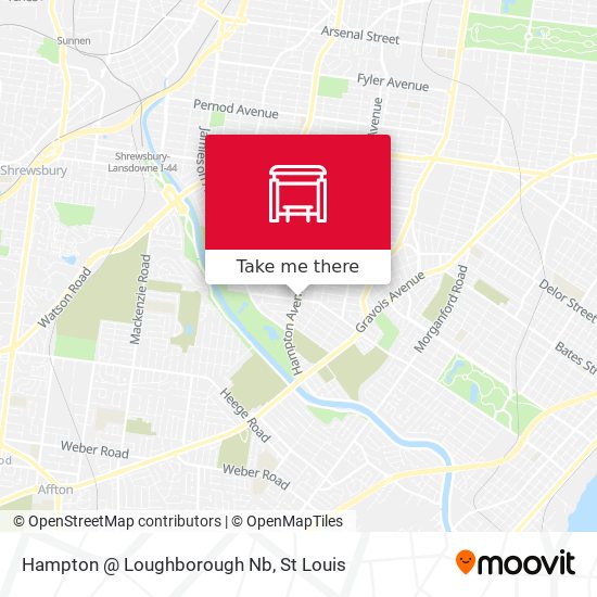 Hampton @ Loughborough Nb map