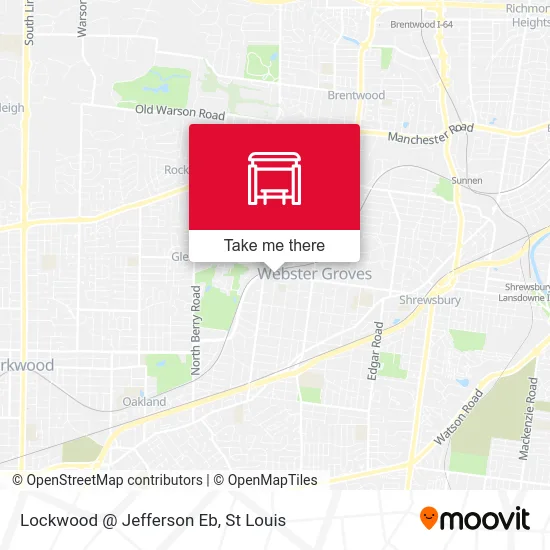 Lockwood @ Jefferson Eb map