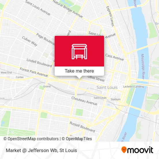 Mapa de Market @ Jefferson Wb
