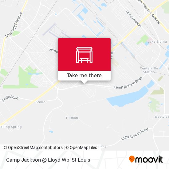Mapa de Camp Jackson @ Lloyd Wb