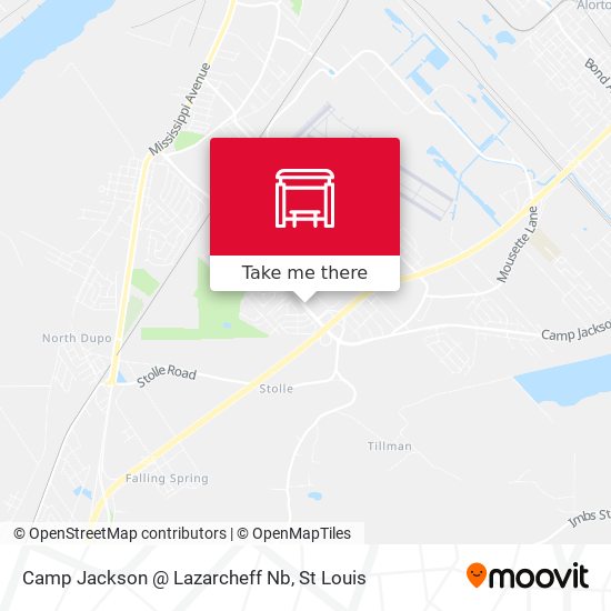 Camp Jackson @ Lazarcheff Nb map