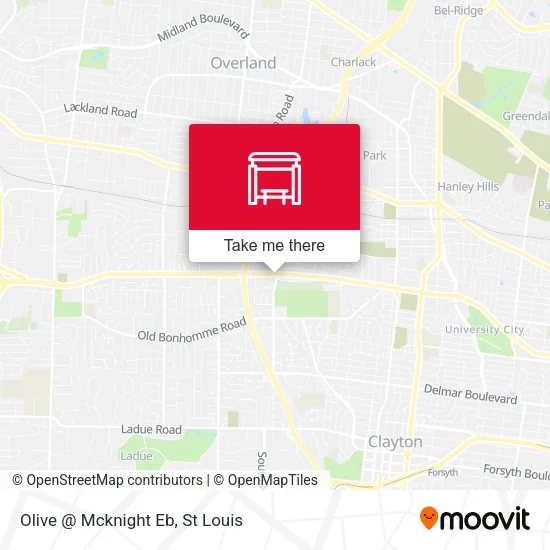 Mapa de Olive @ Mcknight Eb