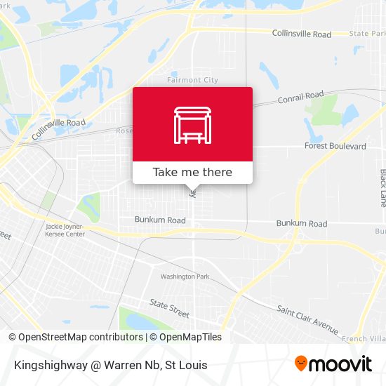 Mapa de Kingshighway @ Warren Nb