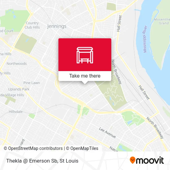 Mapa de Thekla @ Emerson Sb