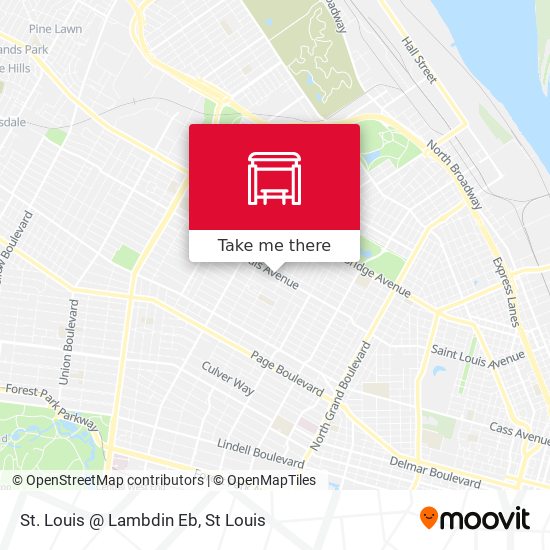 Mapa de St. Louis @ Lambdin Eb