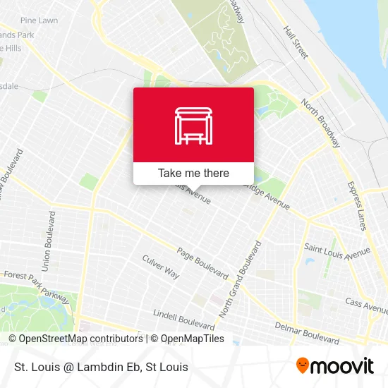 St. Louis @ Lambdin Eb map