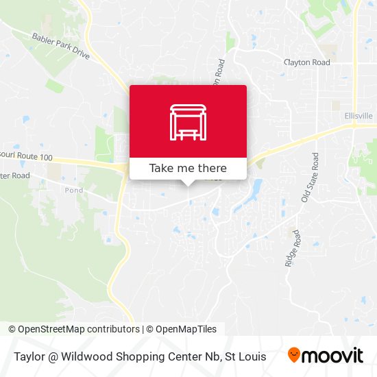 Mapa de Taylor @ Wildwood Shopping Center Nb
