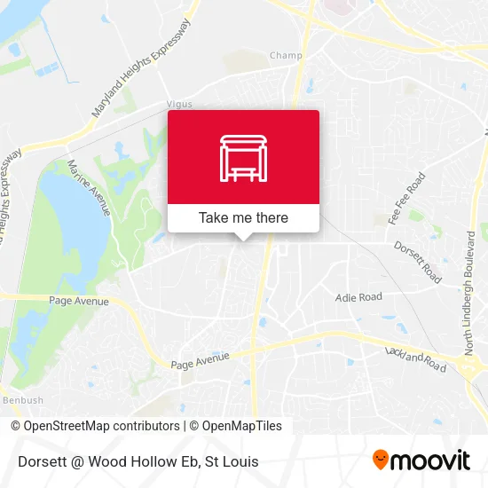 Mapa de Dorsett @ Wood Hollow Eb