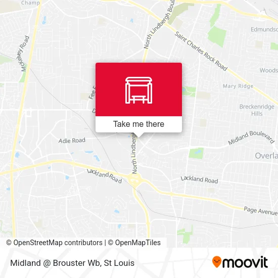 Mapa de Midland @ Brouster Wb