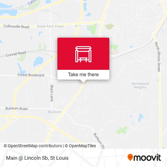 Main @ Lincoln Sb map