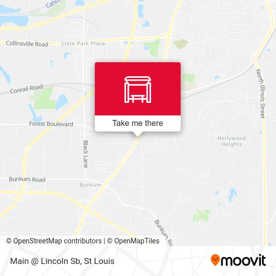 Main @ Lincoln Sb map
