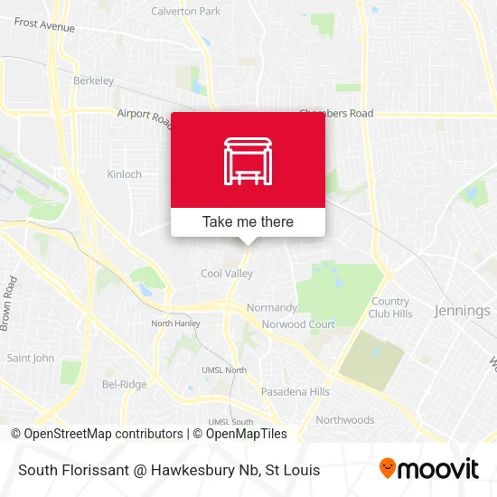 South Florissant @ Hawkesbury Nb map