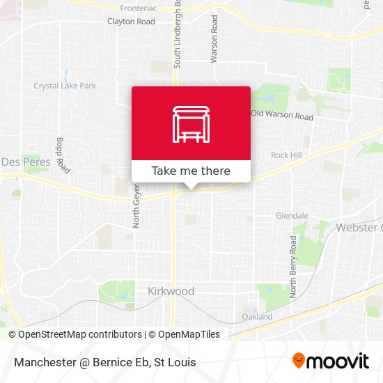 Manchester @ Bernice Eb map